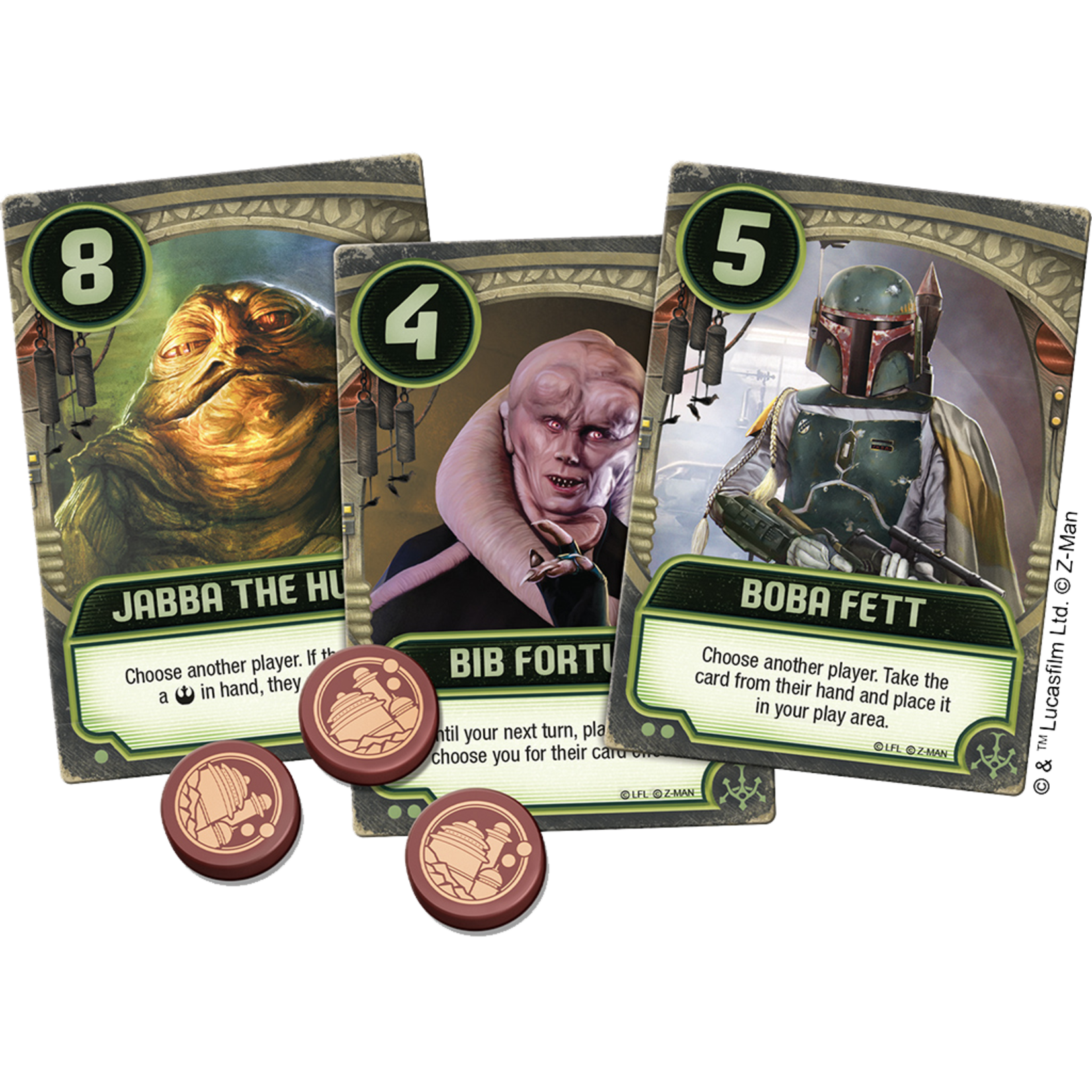 Z-Man Games Love Letter: Star Wars Jabba's Palace