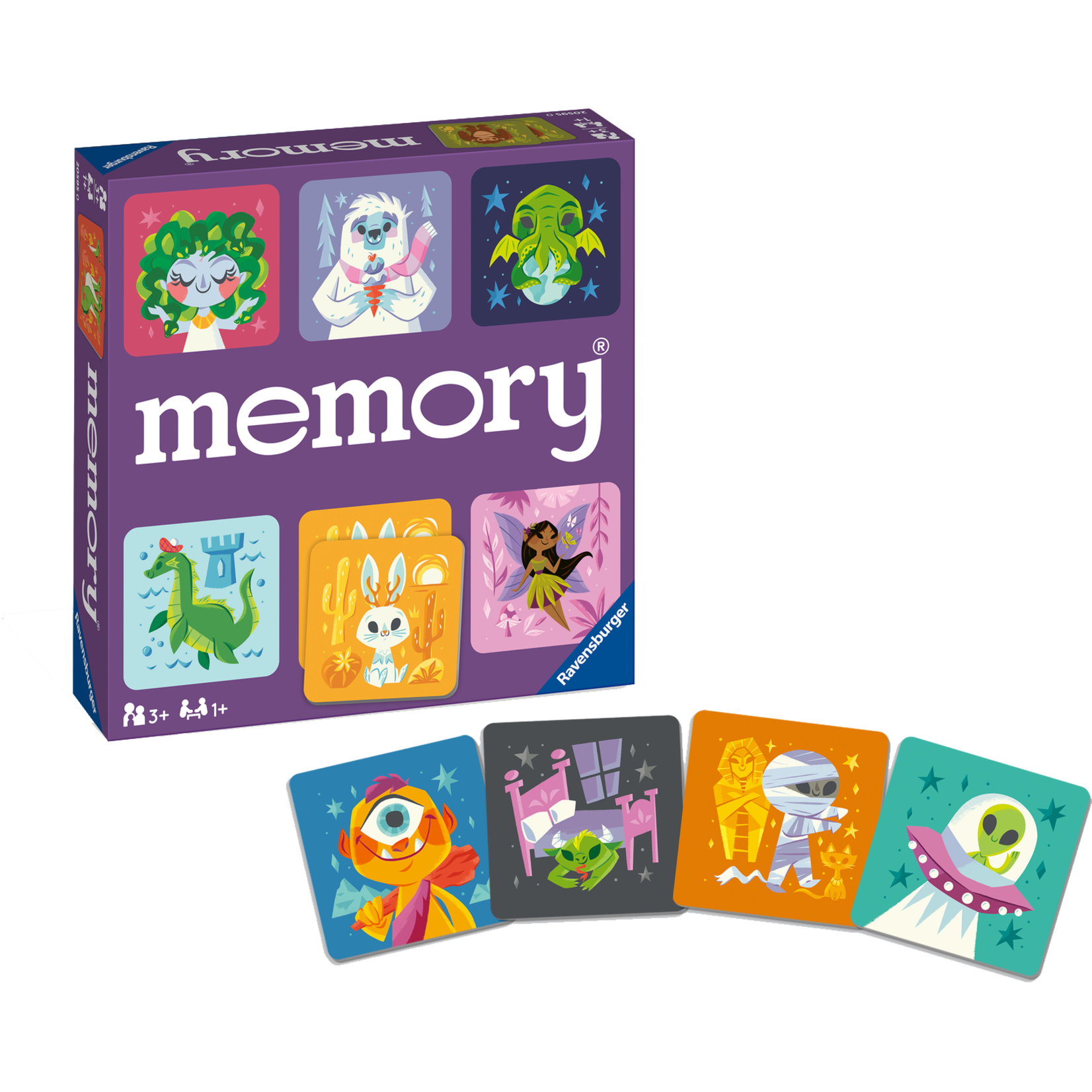 Ravensburger Memory Match: Cute Monsters