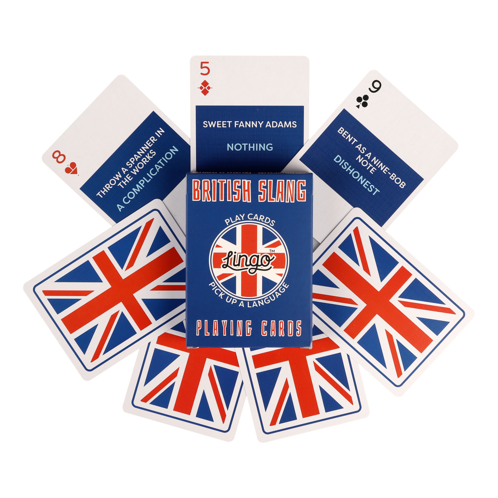 Lingo Cards: British Slang Lingo