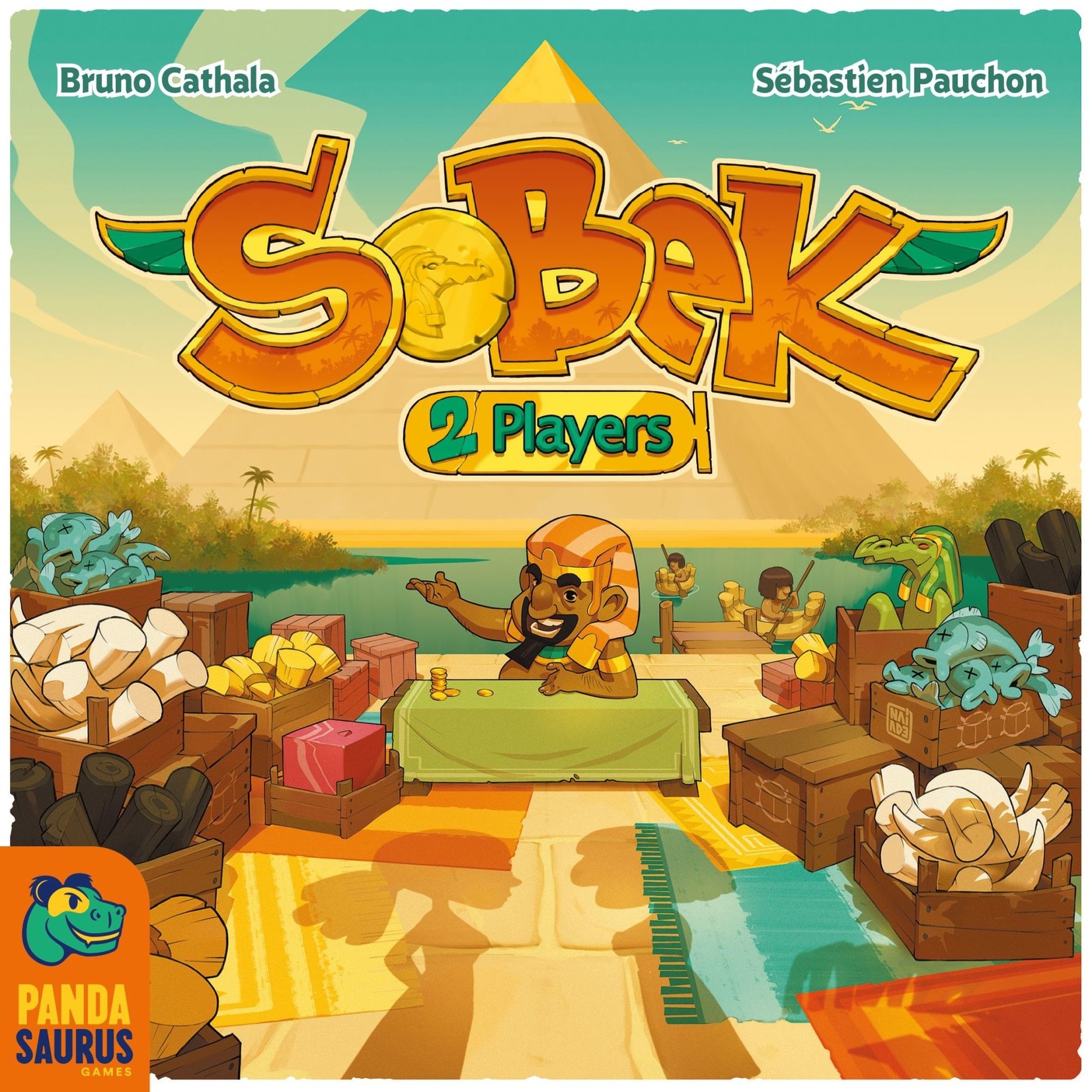 Pandasaurus Games Sobek: 2 Player
