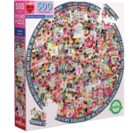 eeBoo Women March! Round 500pc