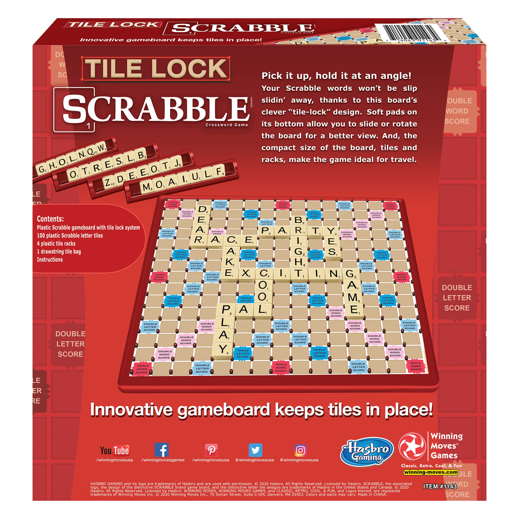 scrabble large print tile lock blue highway games