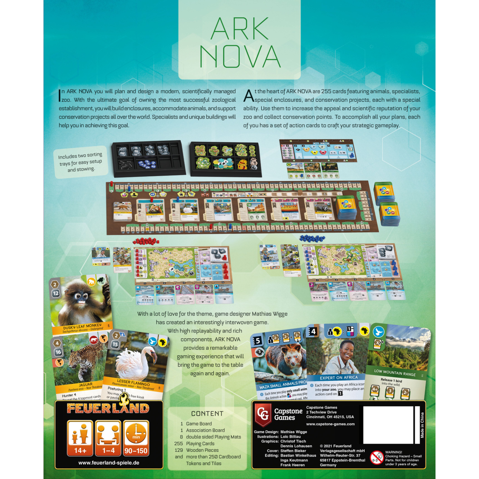 Ark Nova - Blue Highway Games