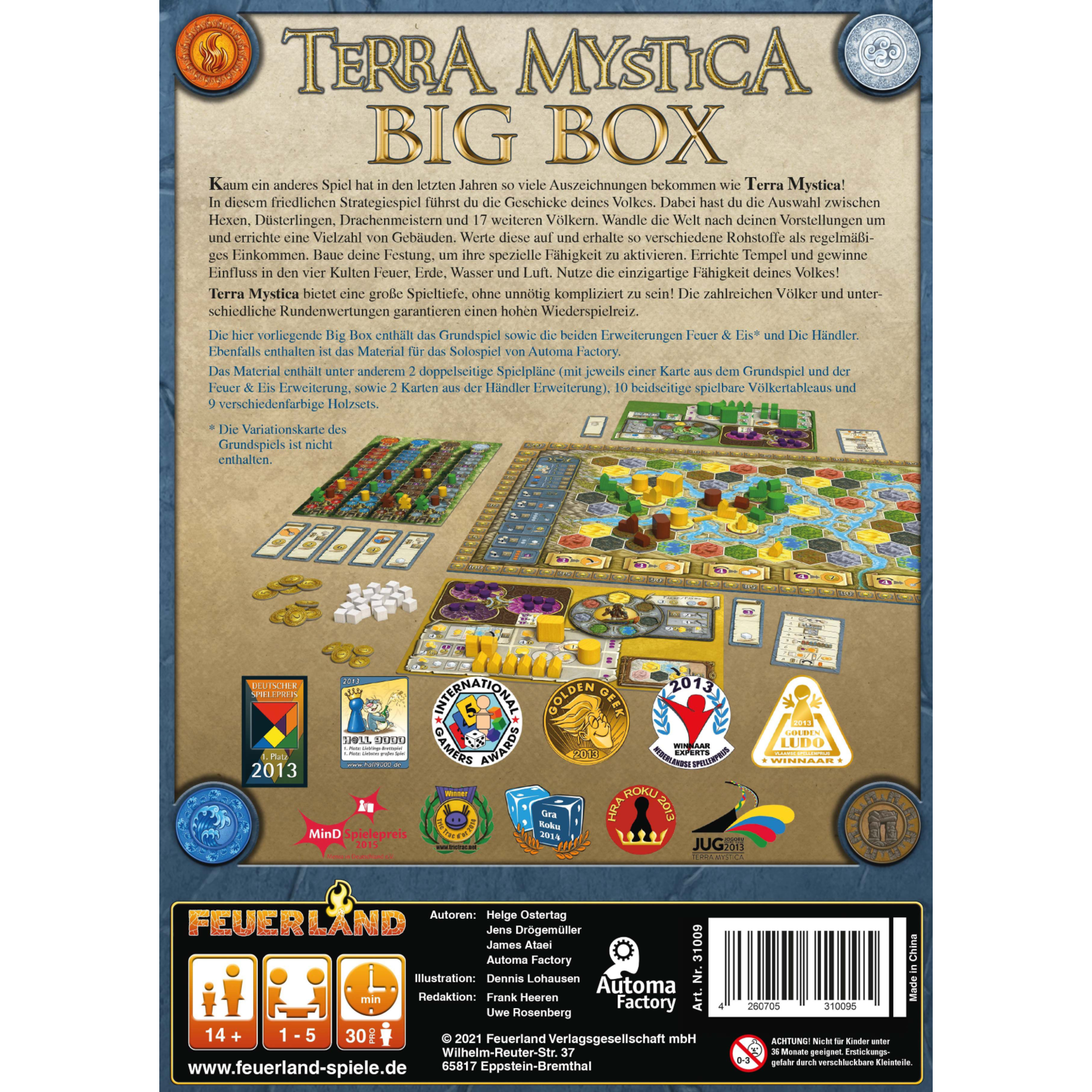 Capstone Games Terra Mystica: Big Box