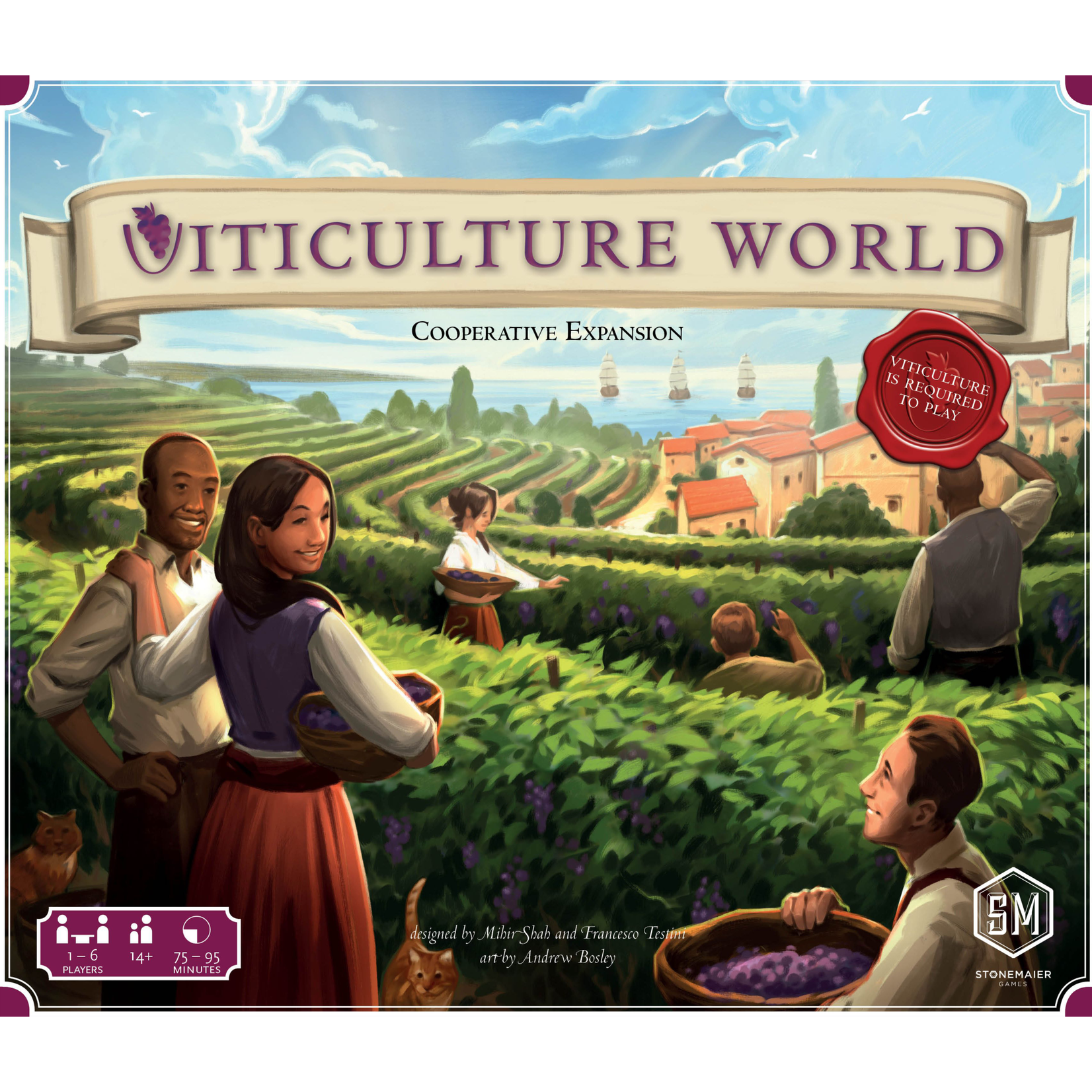 Stonemaier Games Viticulture: World Cooperative Exp