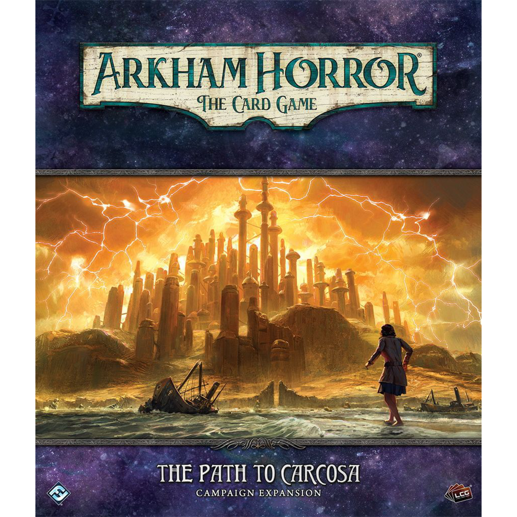 Fantasy Flight Games Arkham LCG: Path to Carcosa Campaign Expansion