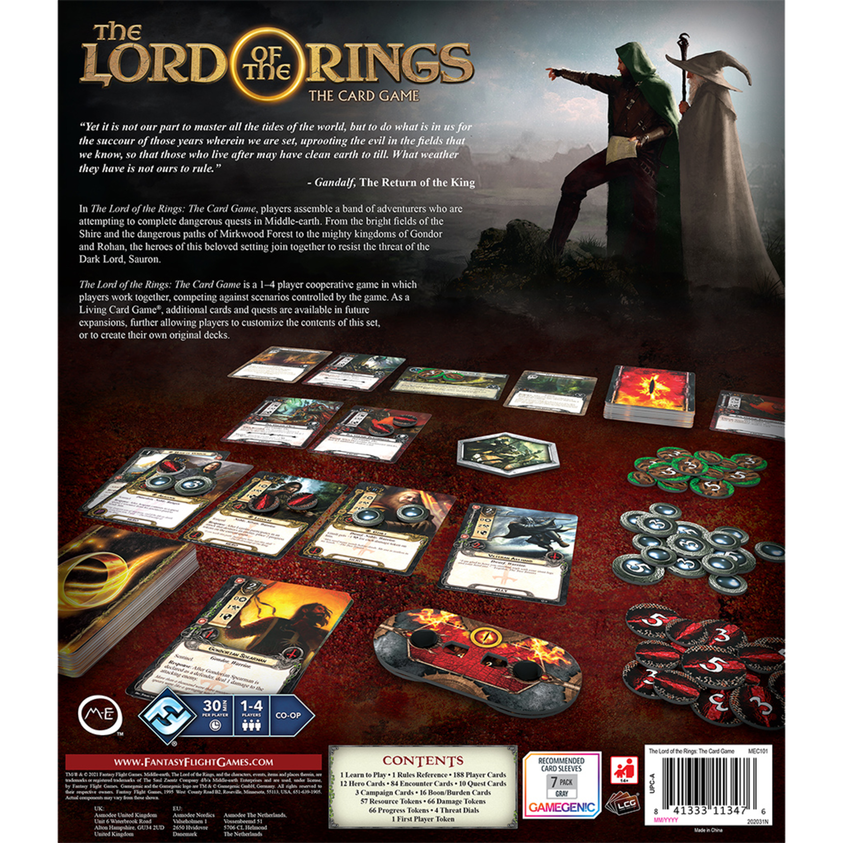 Fantasy Flight Games Lord of the Rings LCG: Core Set Revised Edition