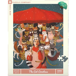 New York Puzzle Co Janet Hill: Cat Countess 1000pc