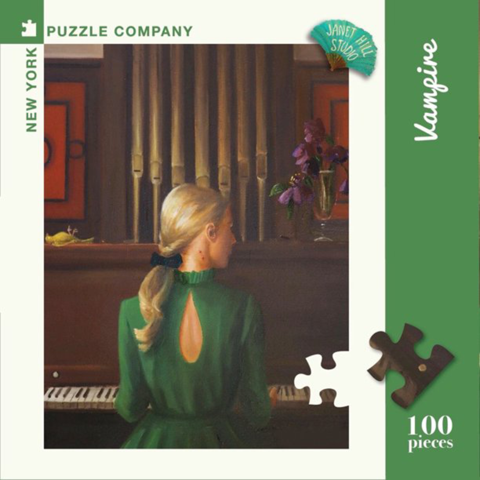 New York Puzzle Co Janet Hill: Vampire Mini 100pc