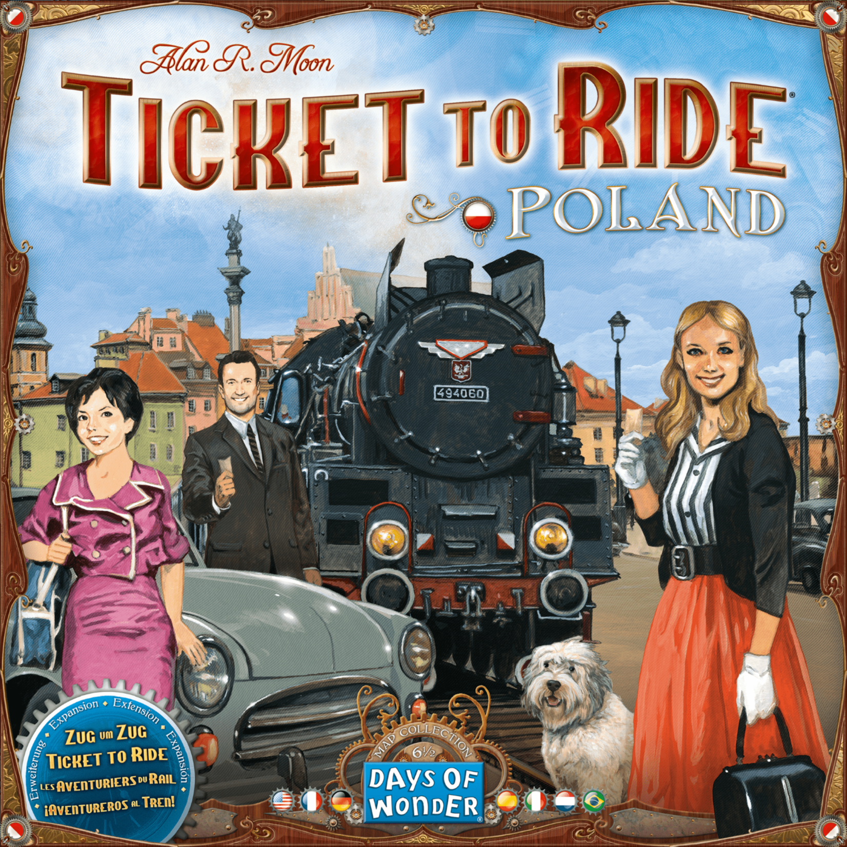 Days of Wonder Ticket to Ride: Poland Map 6.5 Exp