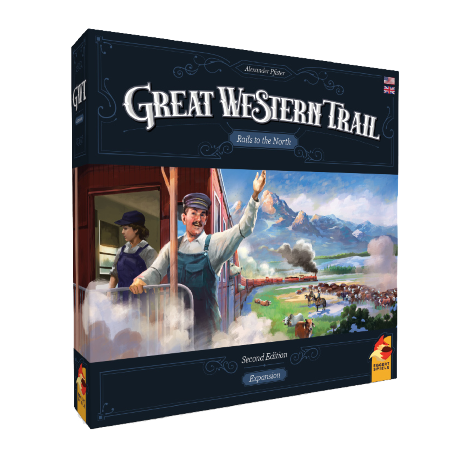 Eggertspiele Great Western Trail 2nd Ed: Rails to the North