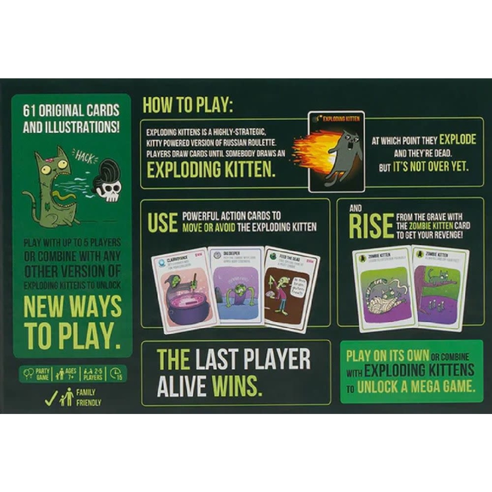 Exploding Kittens Zombie Kittens