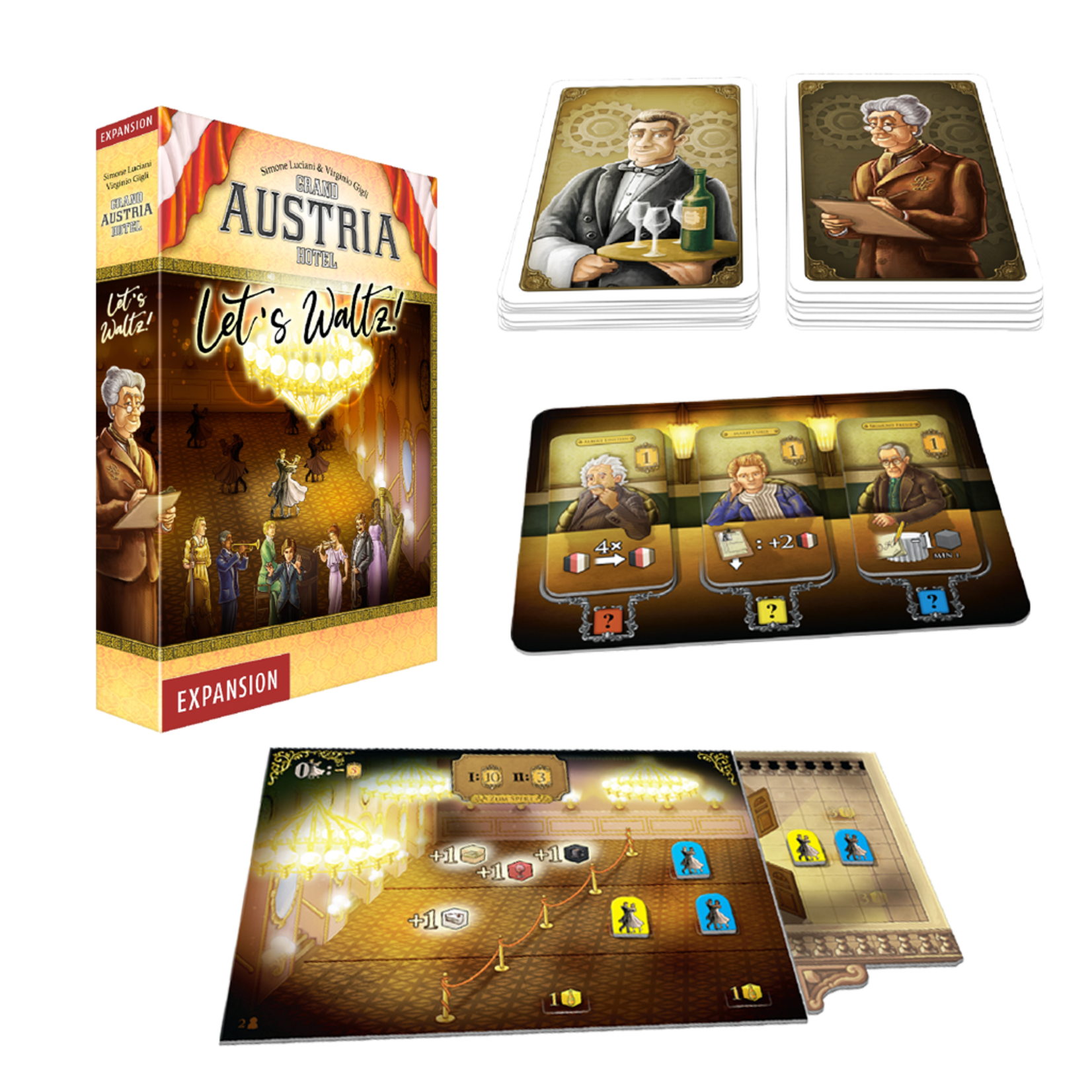 Lookout Games Grand Austria Hotel: Let's Waltz Exp