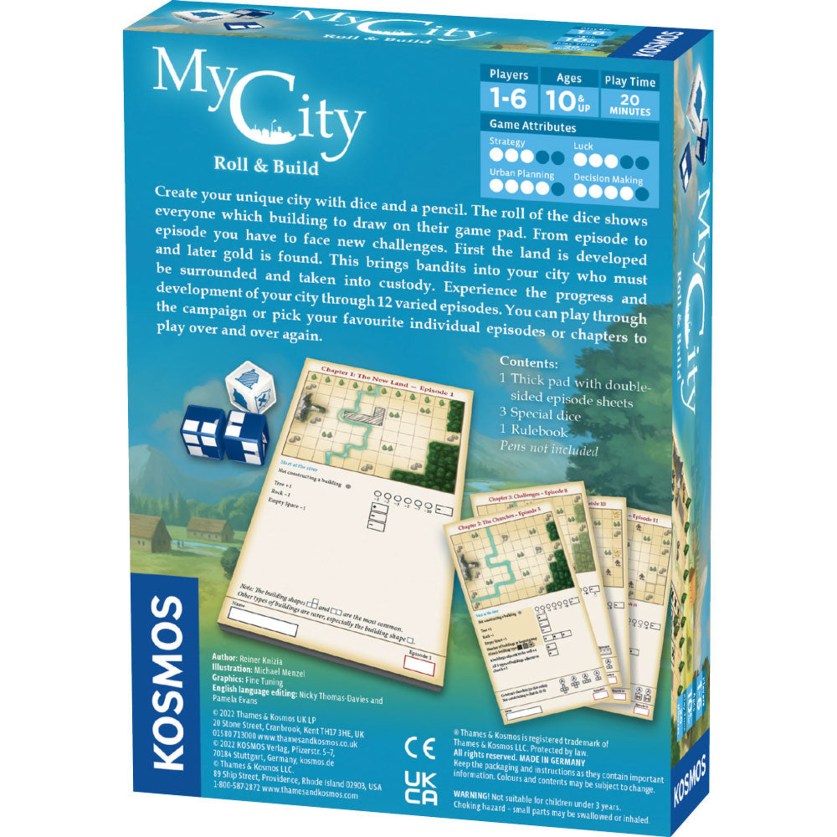 KOSMOS My City: Roll & Build