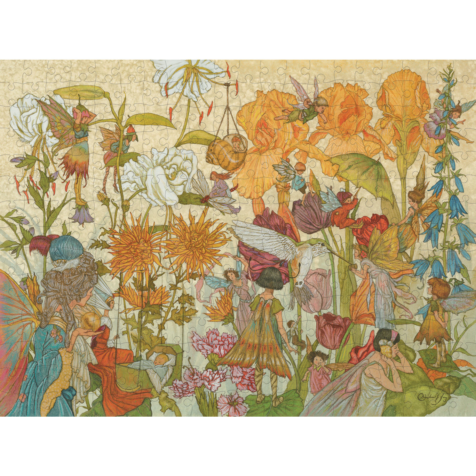 Pomegranate Puzzles Fairies, Michael Hague 300pc