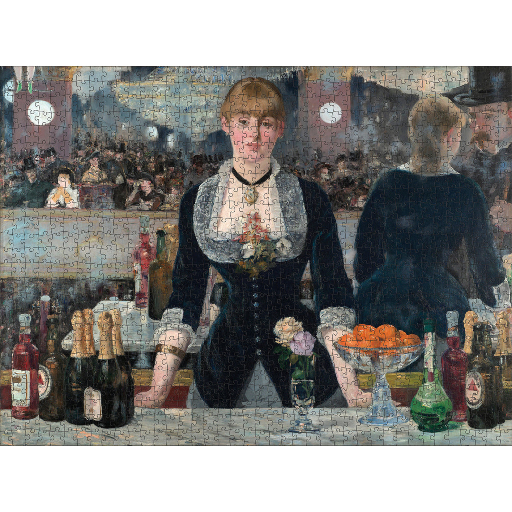 Pomegranate Puzzles A Bar at the Folies-Bergere, Édouard Manet 1000pc