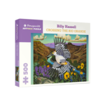 Pomegranate Puzzles Crossing the Rio Grande, Billy Hassell 500pc