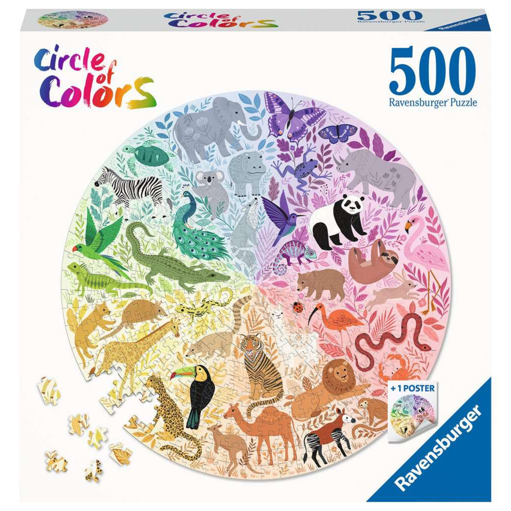 Ravensburger Animals Circle 500pc