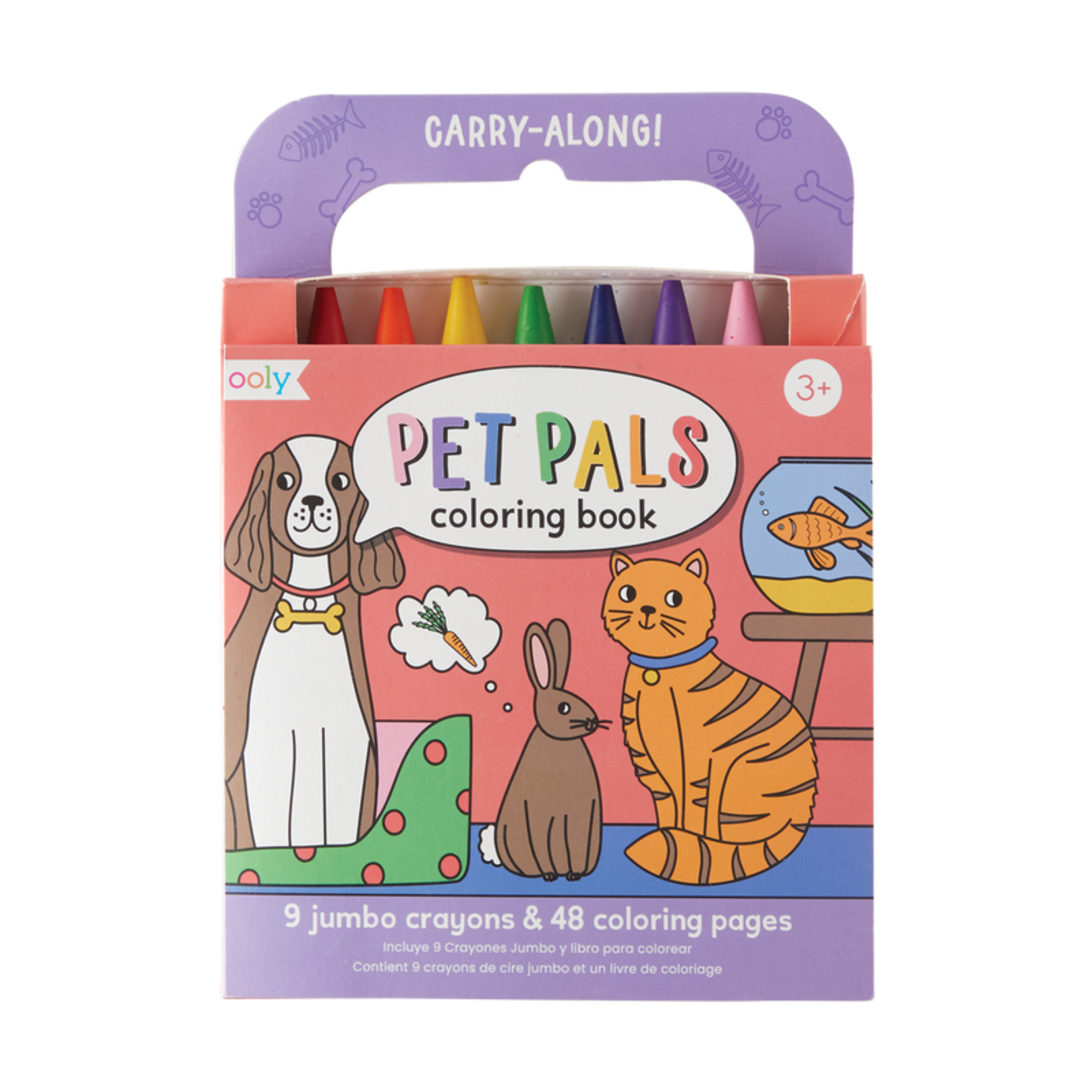 OOLY Coloring Book: Carry Along - Pet Pals