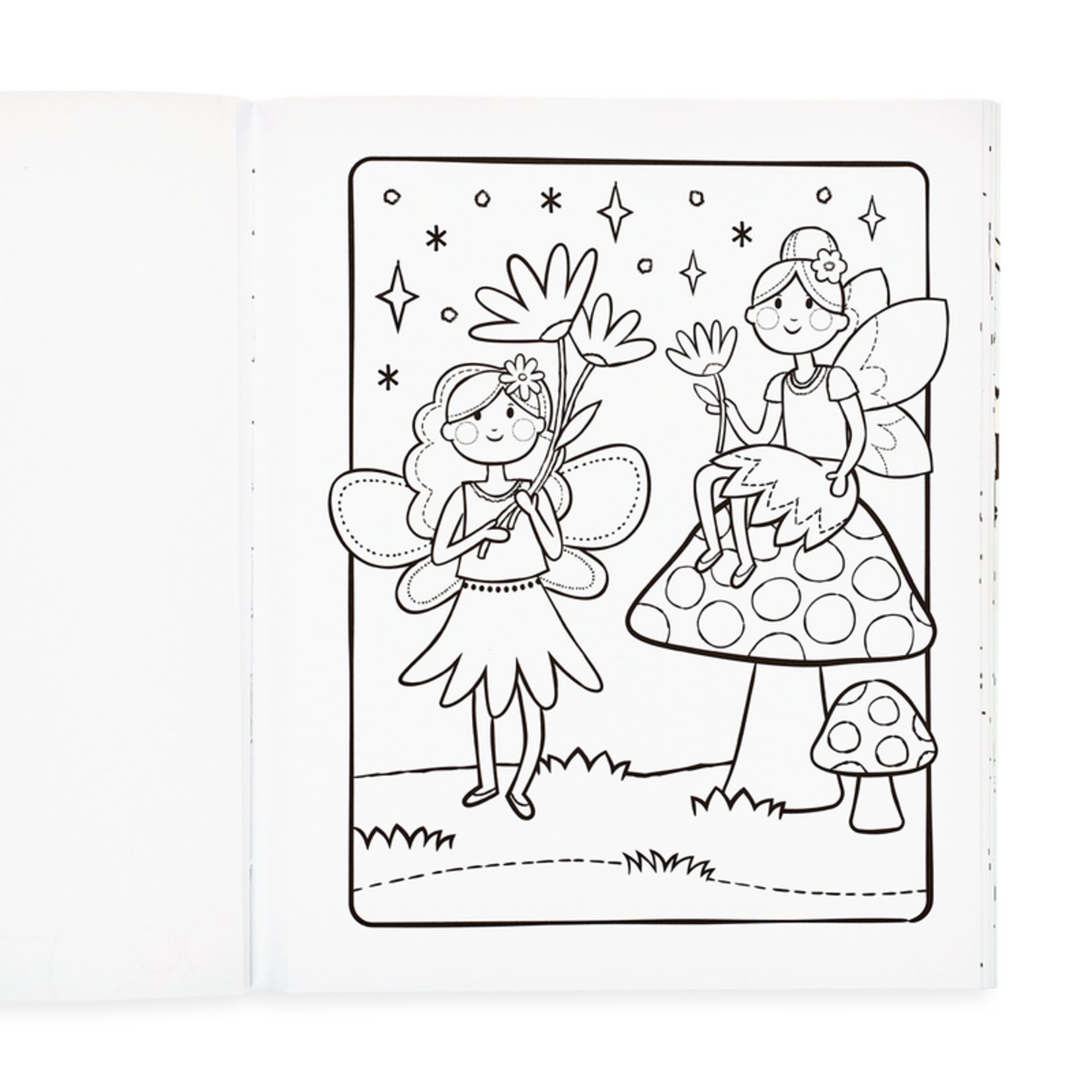 OOLY Coloring Book: Princesses & Fairies