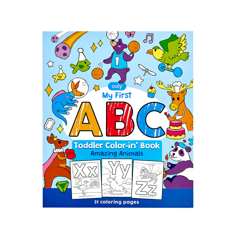 Coloring Book: ABC Amazing Animals - Blue Highway Games