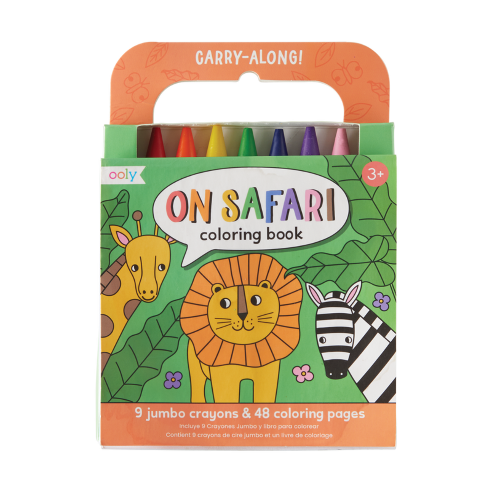 OOLY Coloring Book: Carry Along - On Safari