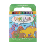 OOLY Coloring Book: Carry Along - Dinoland