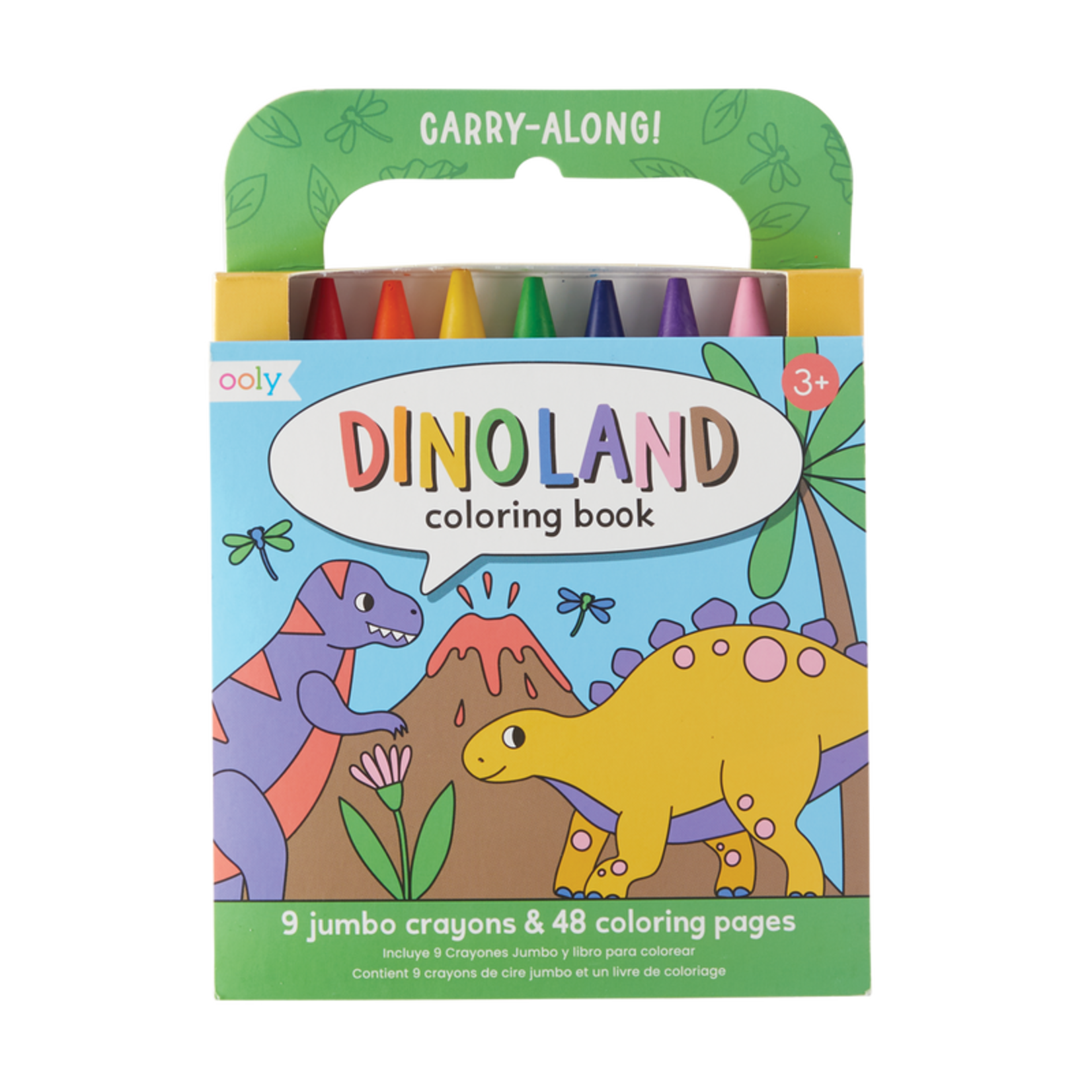 OOLY Coloring Book: Carry Along - Dinoland