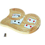 Wood Expressions CRIBBAGE: Mini 29 Wood (6.25")