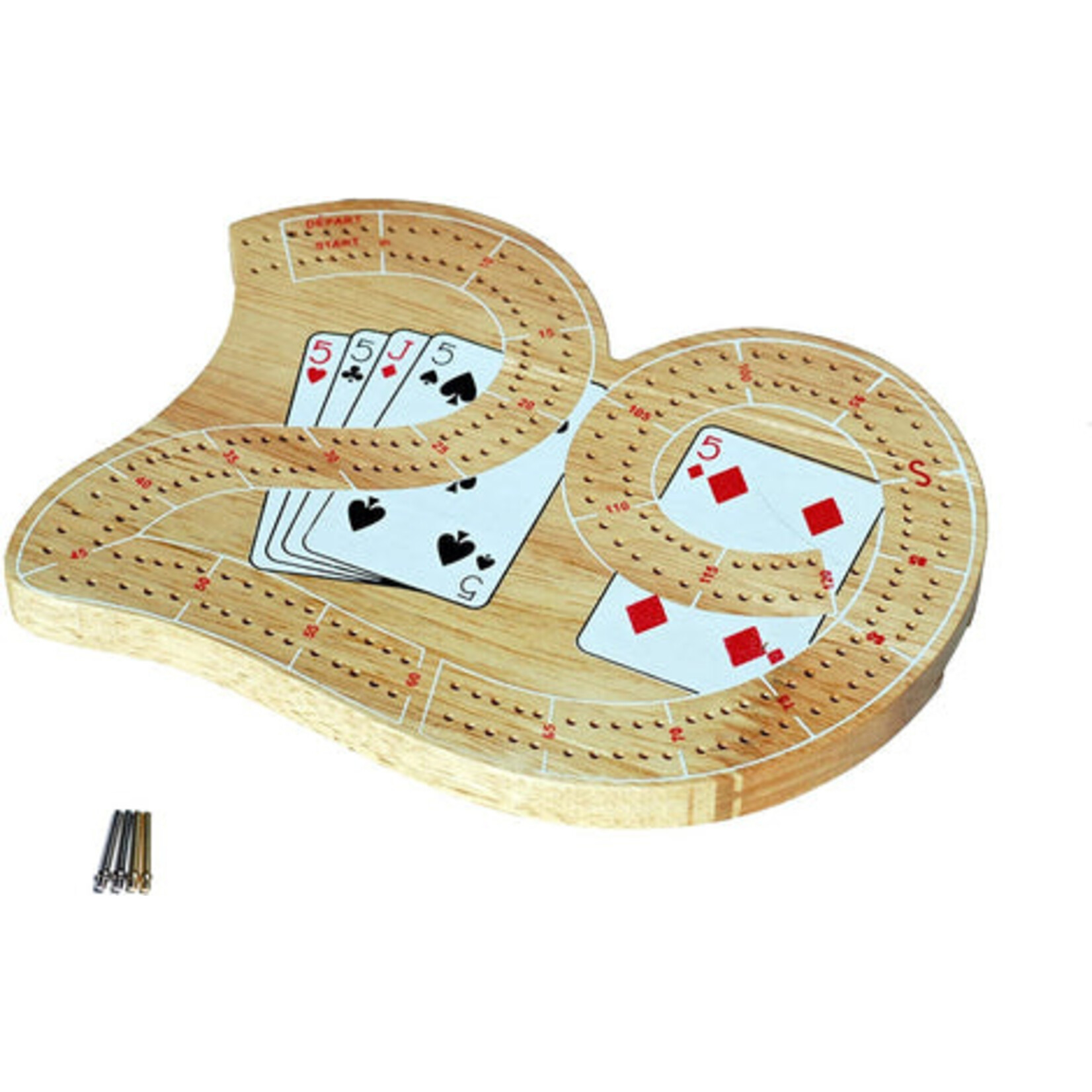 Wood Expressions CRIBBAGE: Mini 29 Wood (6.25")