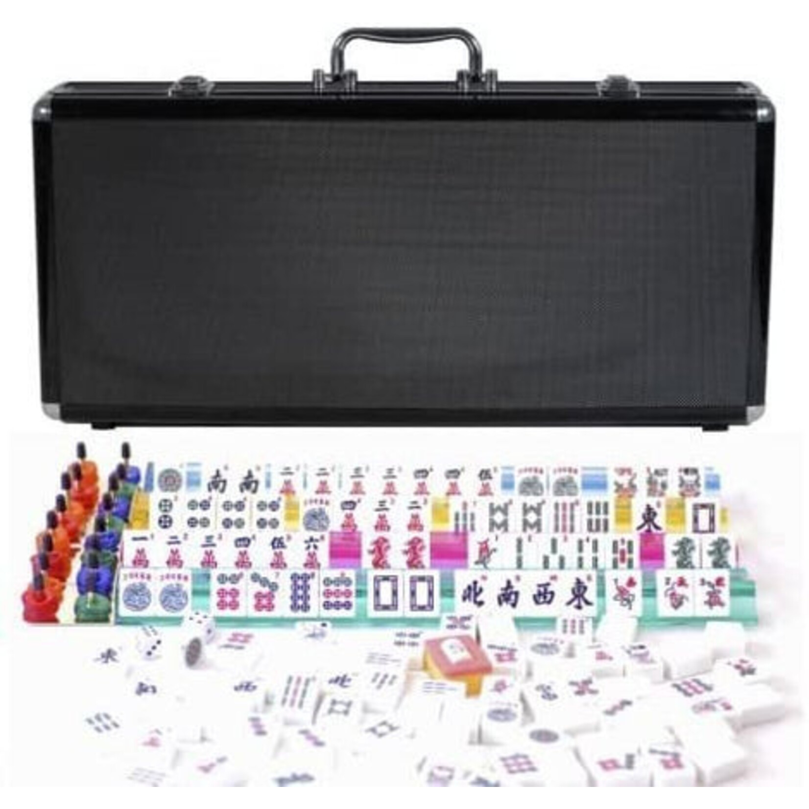 Wood Expressions MAHJONG: American Black Deluxe Case