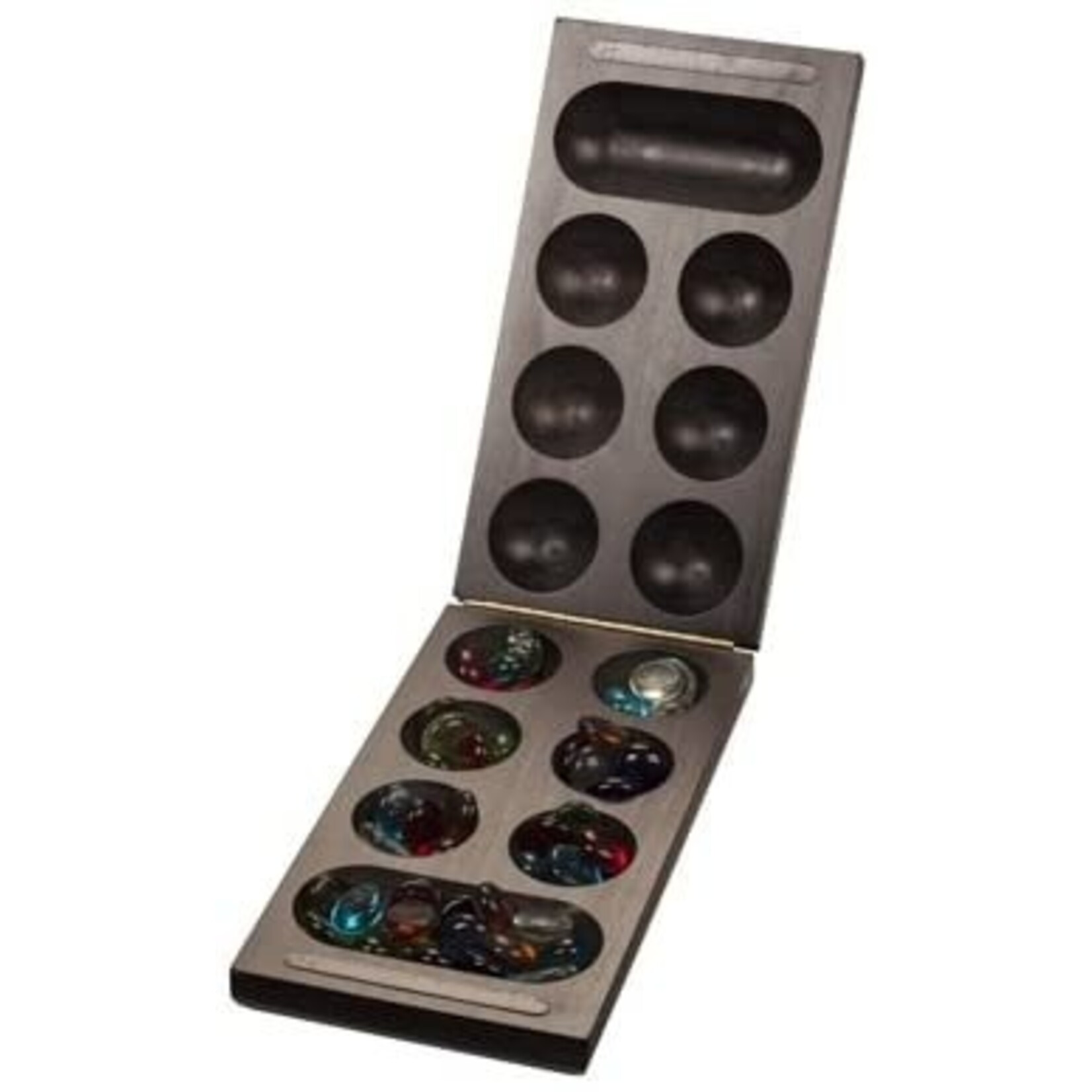 Wood Expressions MANCALA: Folding Dark Wood (17")