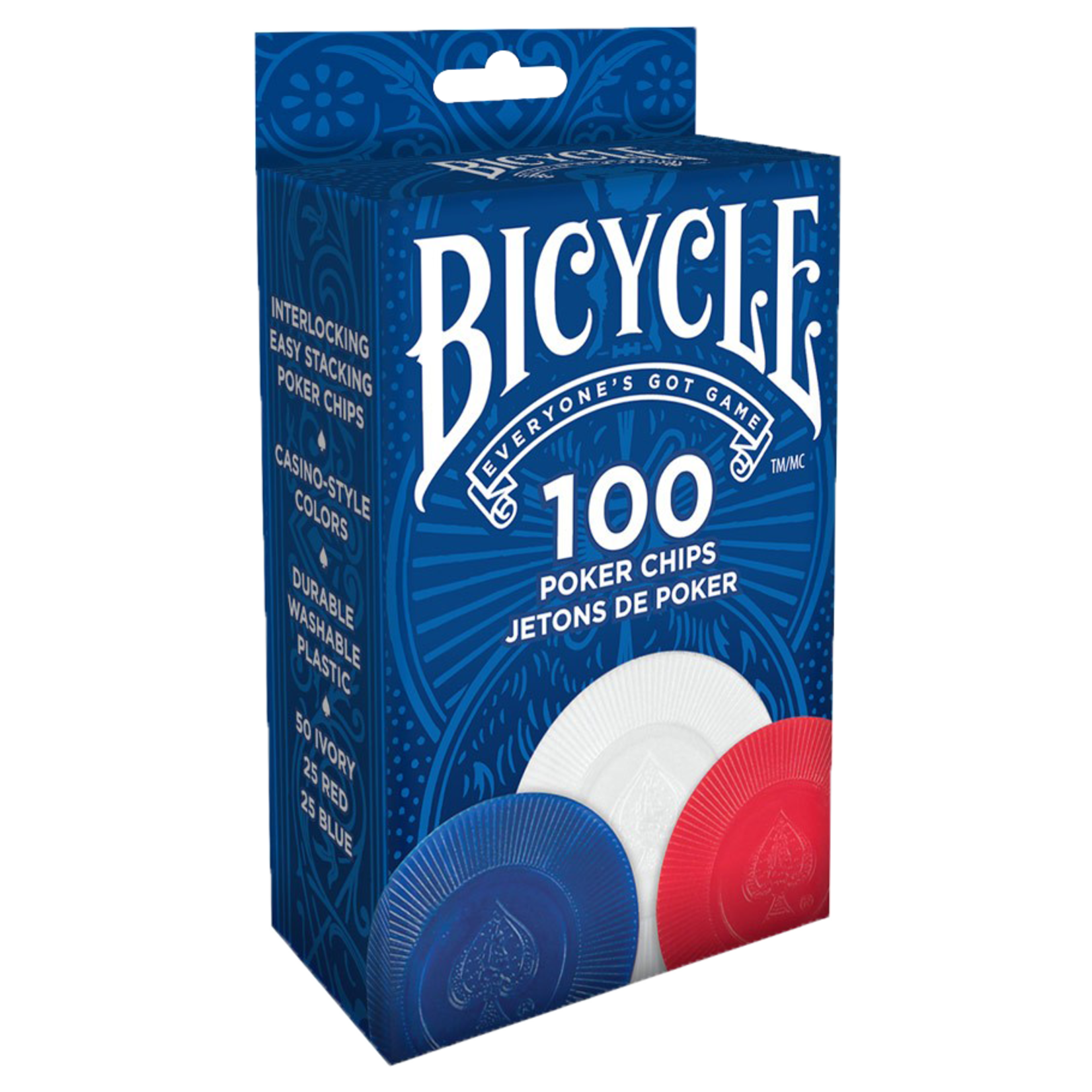 Bicycle POKER CHIPS: Bicycle  Plastic (100)