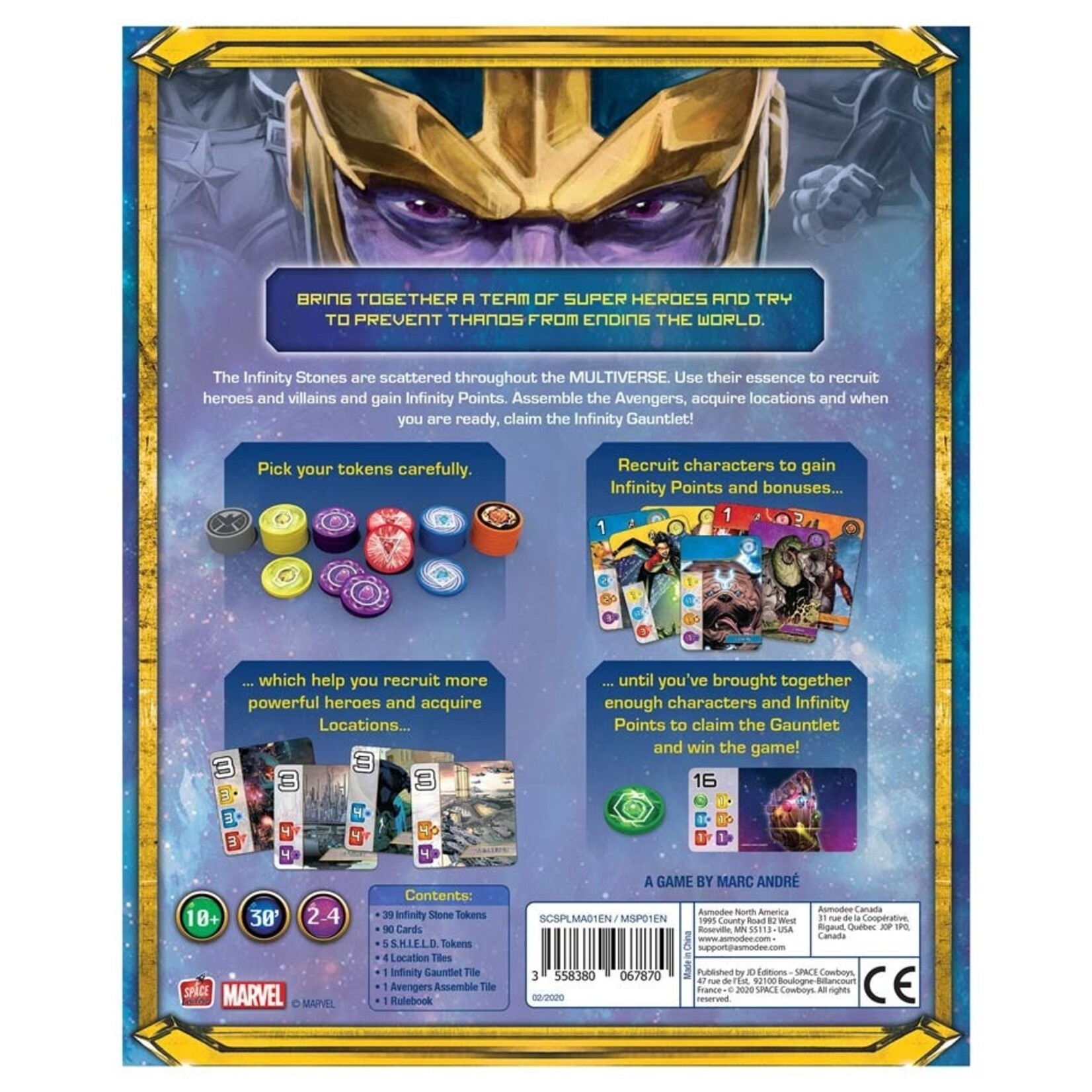 Asmodee Splendor: Marvel