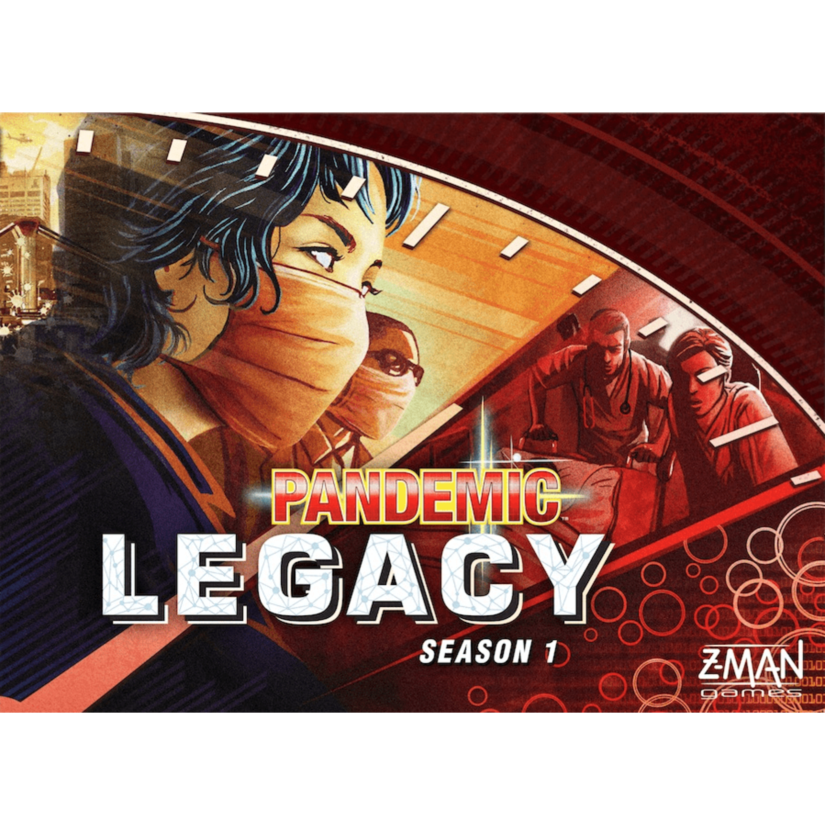 Eventyrer tandpine Pludselig nedstigning Pandemic: Legacy Season 1 - Red - Blue Highway Games