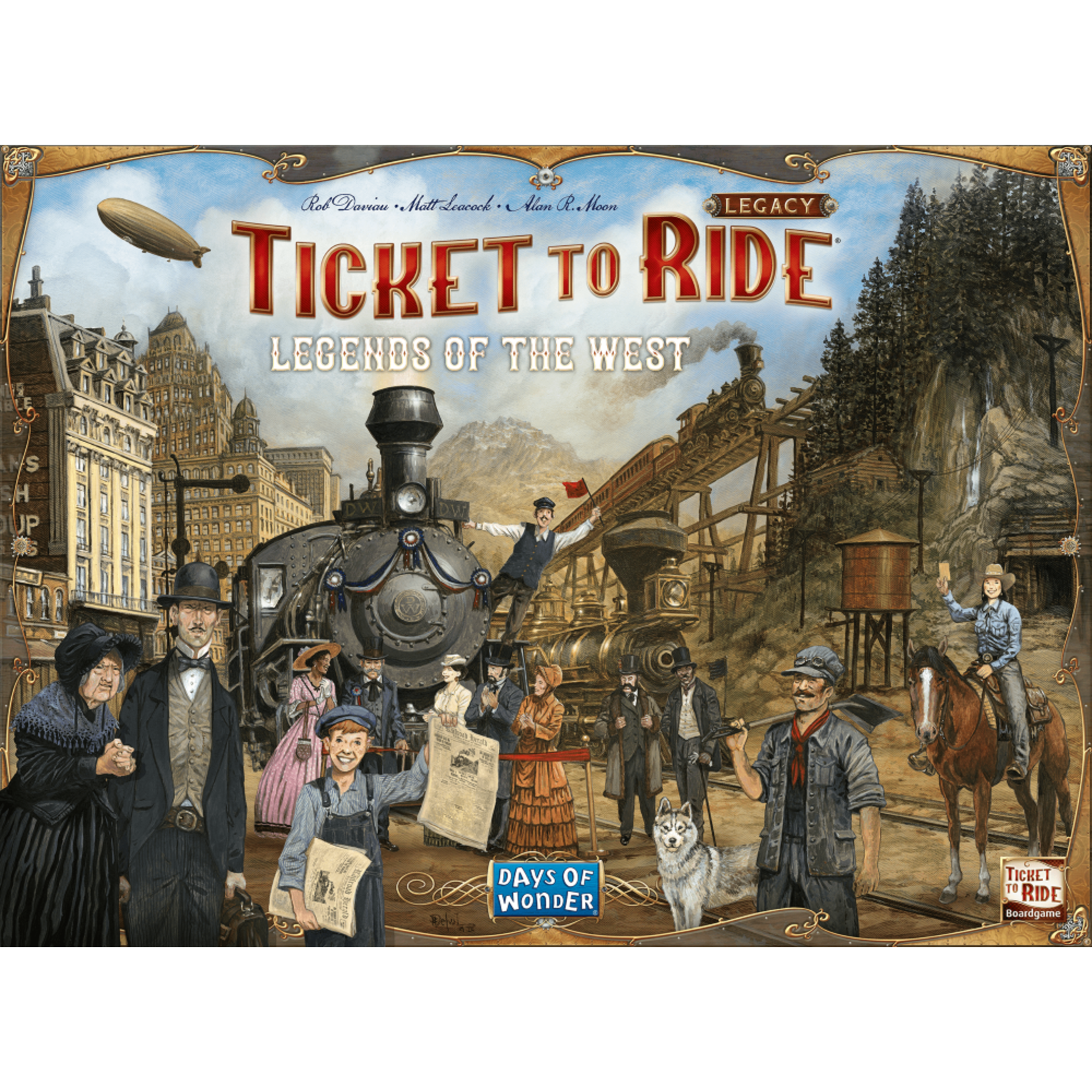 Days of Wonder Ticket to Ride Legacy: Legends of the West *PREORDER*