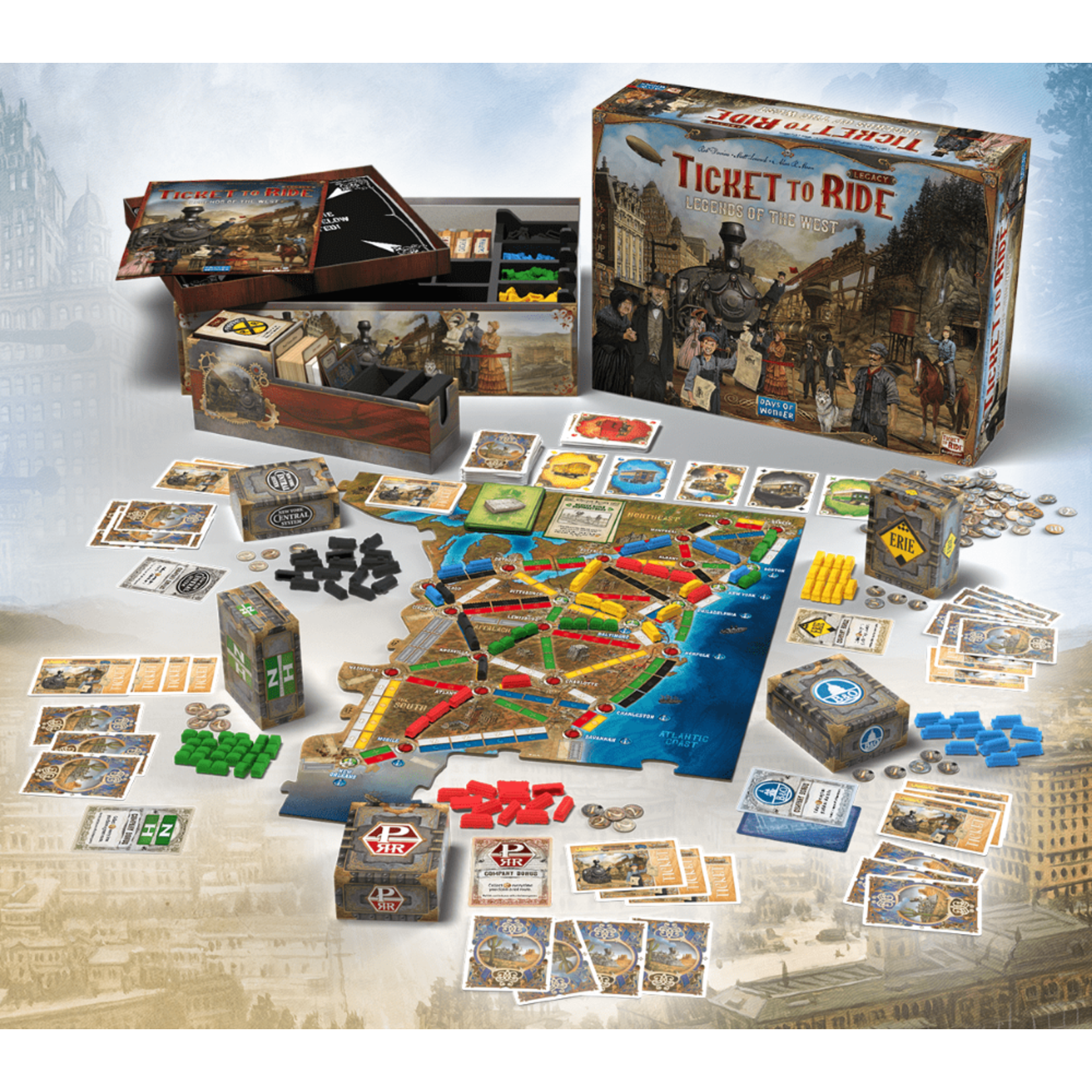 Days of Wonder Ticket to Ride Legacy: Legends of the West