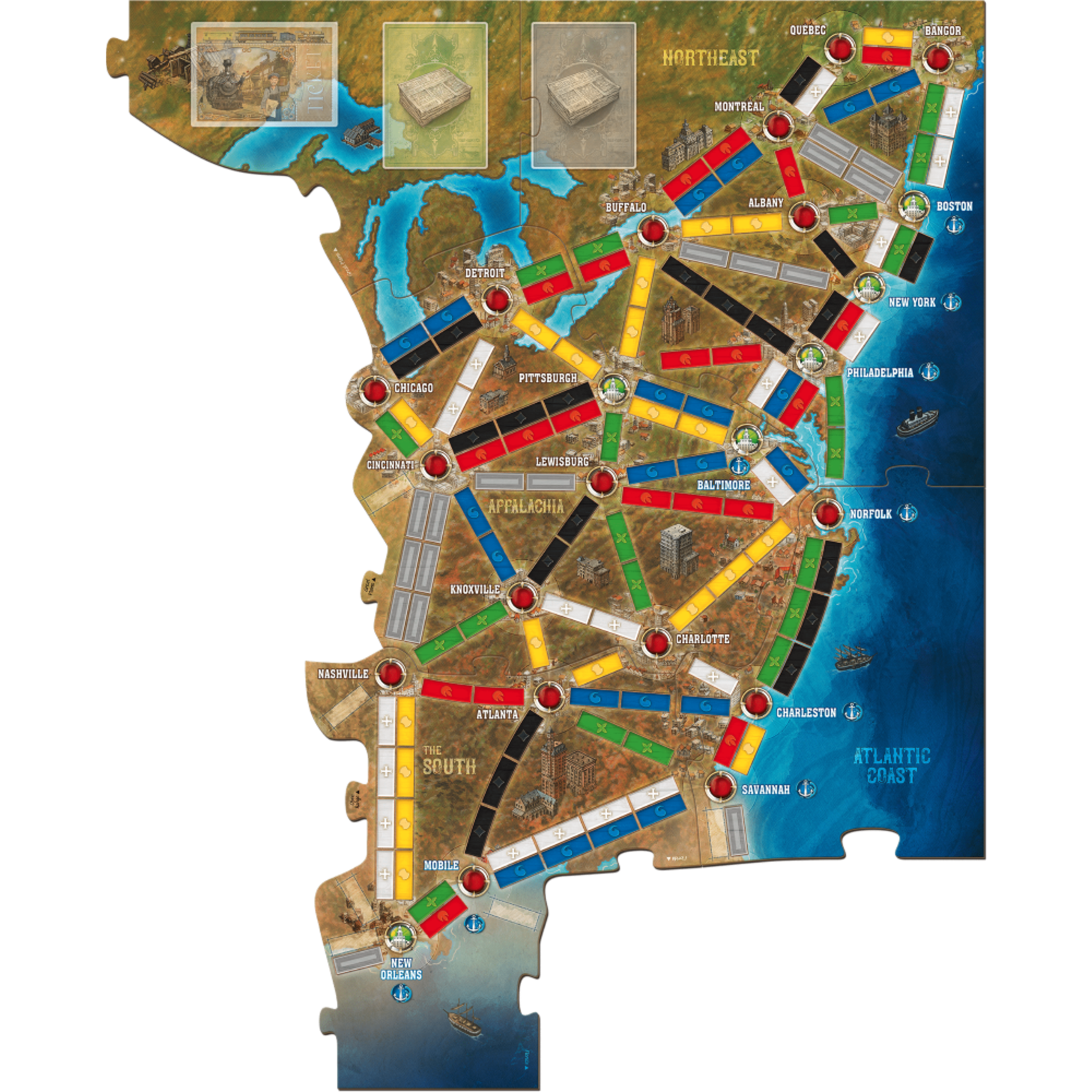 Days of Wonder Ticket to Ride Legacy: Legends of the West