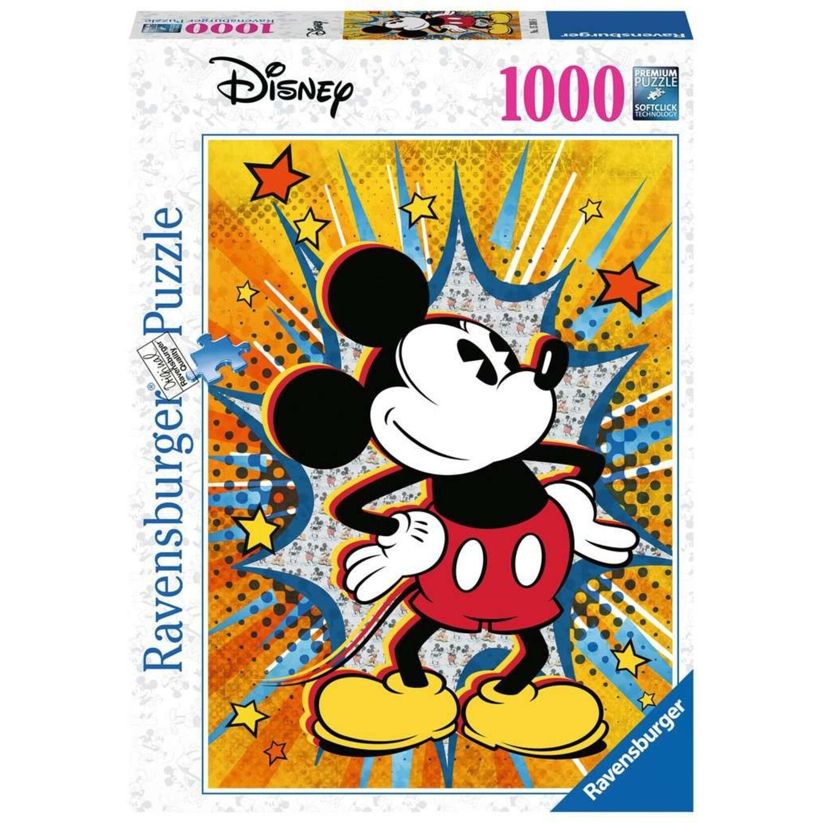 Ravensburger Disney: Retro Mickey 1000pc