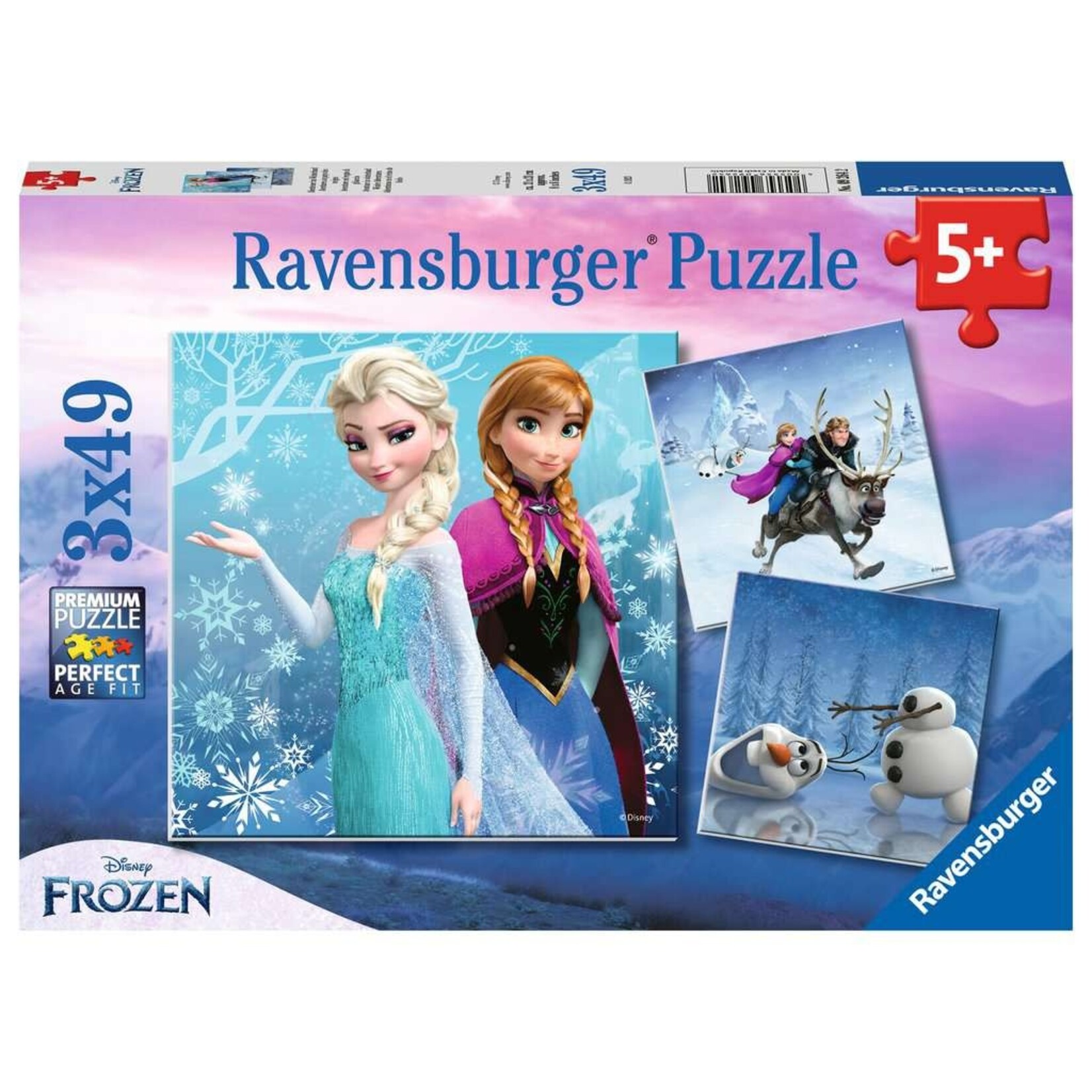 Ravensburger Disney Frozen: Winter Adventures 3x 49pc