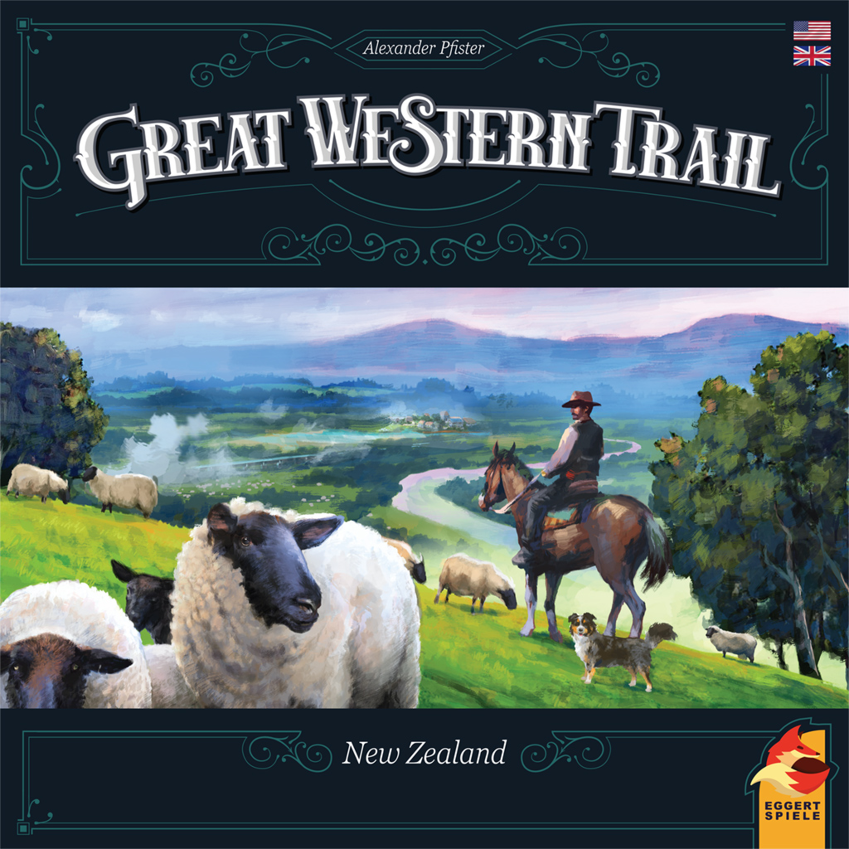 Eggertspiele Great Western Trail 2nd Ed: New Zealand