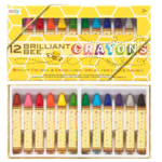 OOLY Brilliant Bee Crayons (Set of 12)