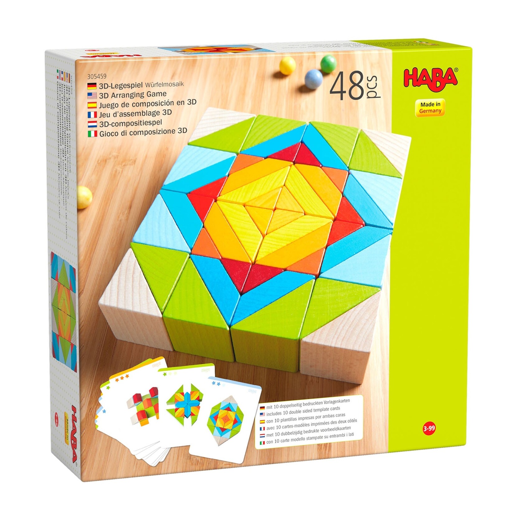 Haba Mosaic 3D Wooden Arranging Game