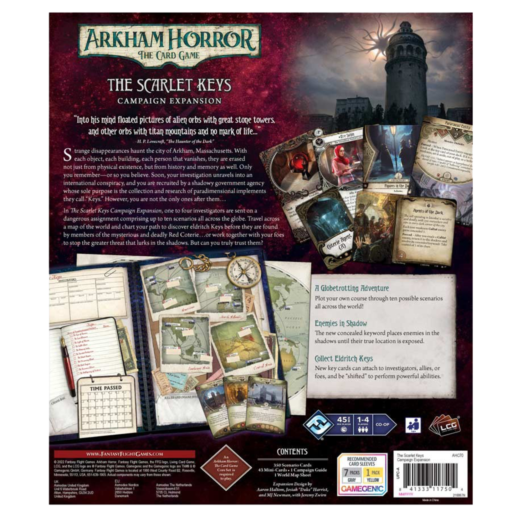 Fantasy Flight Games Arkham Horror LCG: Scarlet Keys - Campaign Exp