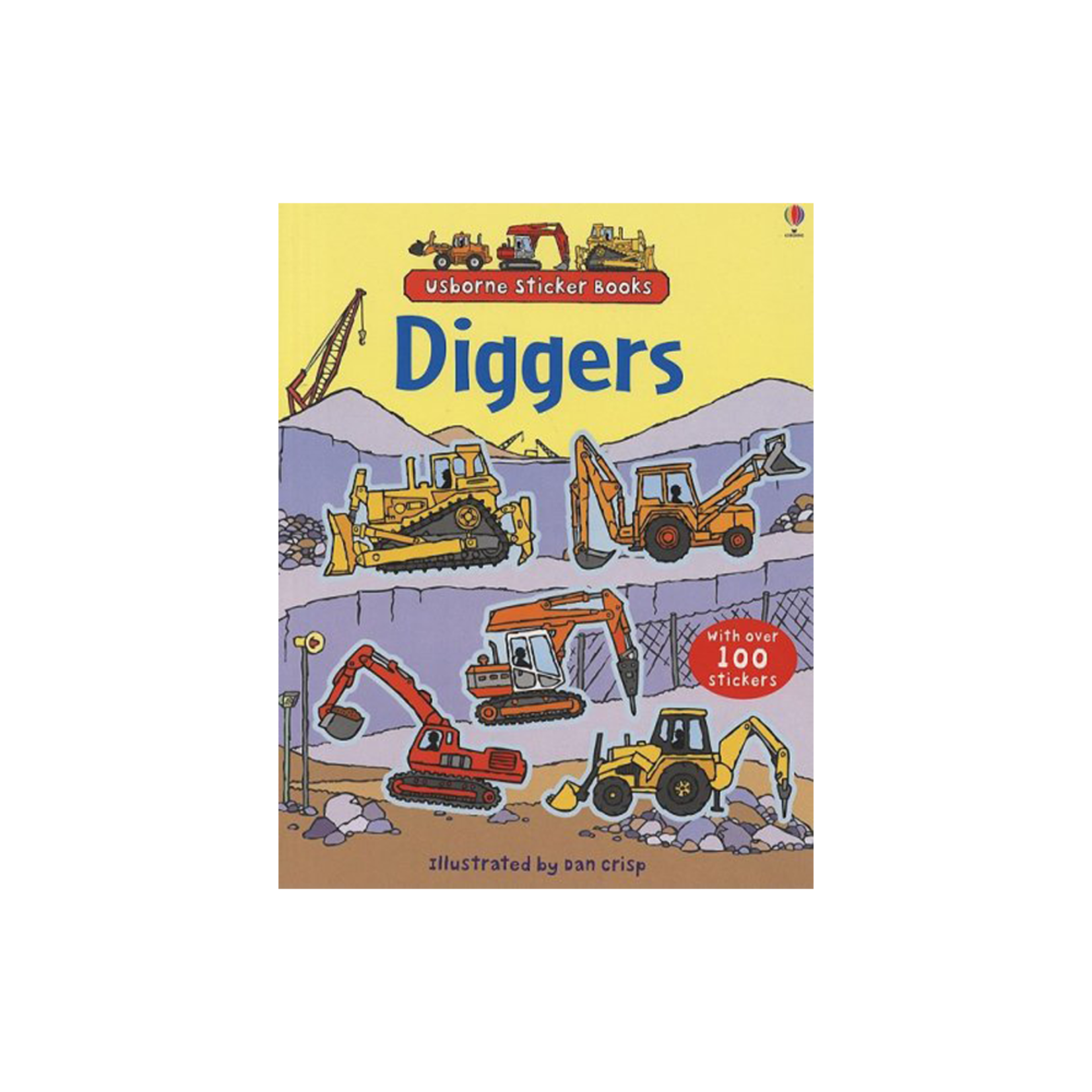 Usborne First Sticker Book: Diggers