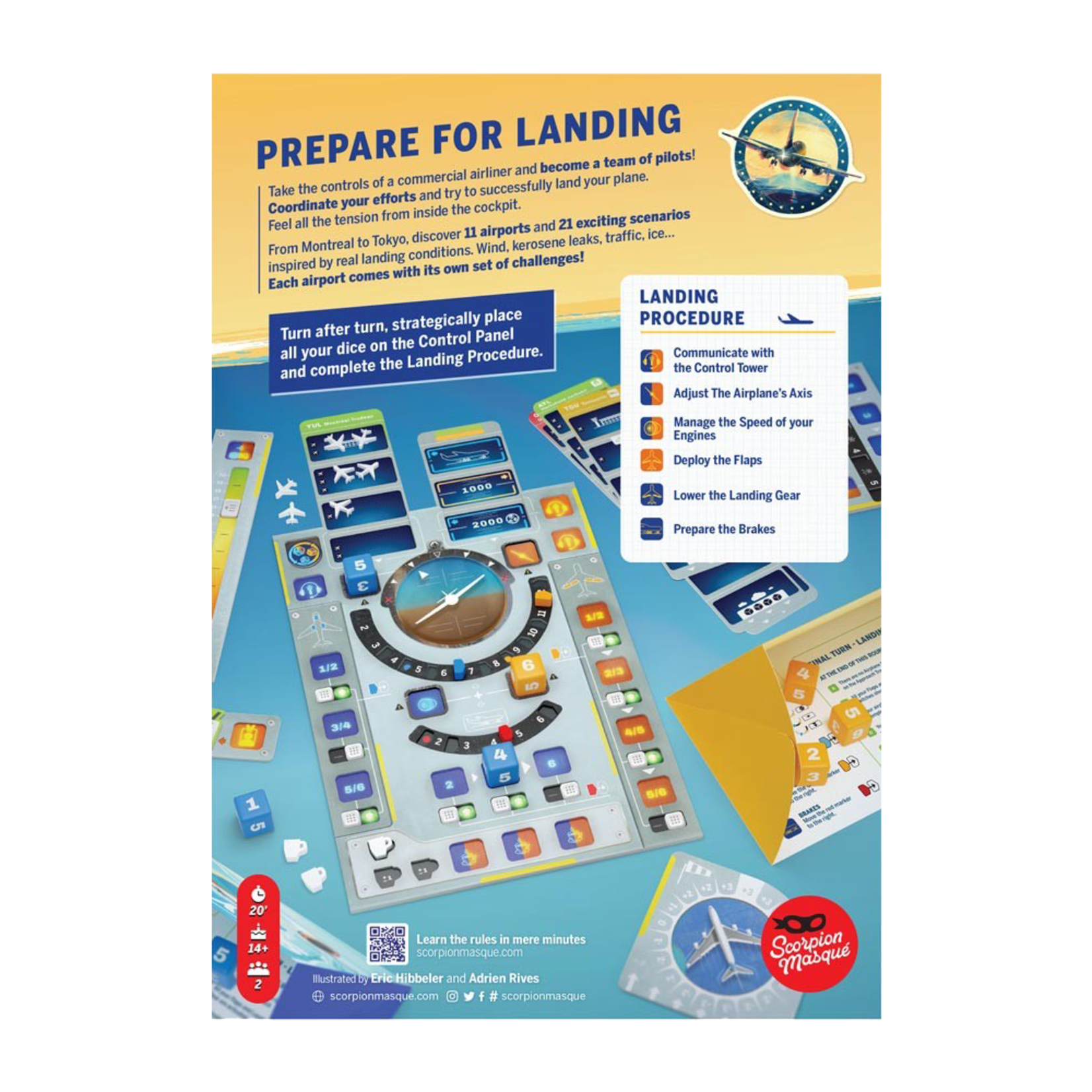 Scorpion Masque Sky Team