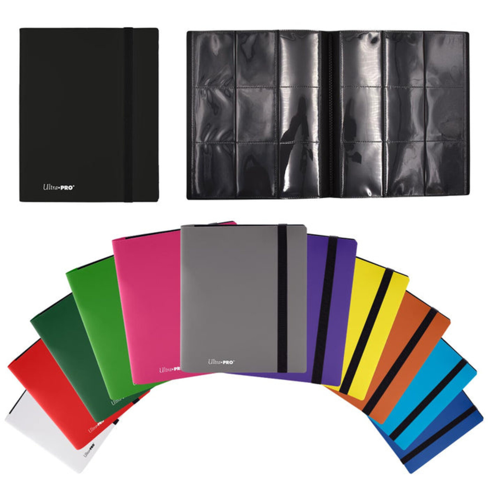 Ultra Pro Binder: Eclipse 9 Pocket Pro - Jet Black