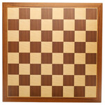 Wood Expressions CHESS BOARD: Deluxe Walnut (18")