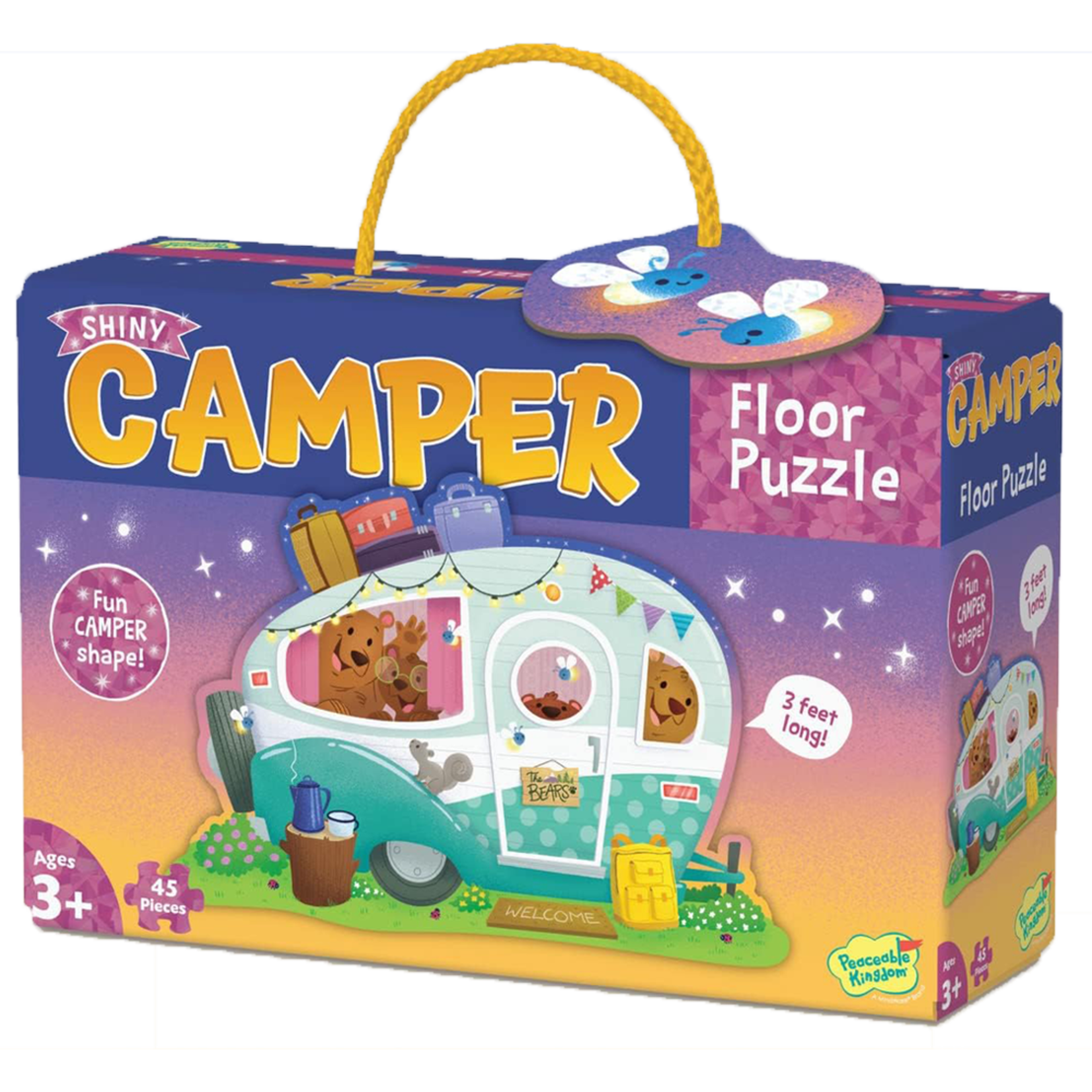 Peaceable Kingdom Camper Floor Pzl 45pc