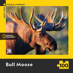 New York Puzzle Co NG: Bull Moose Mini 100pc